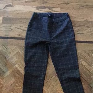 Sanctuary plaid cigarette pants
